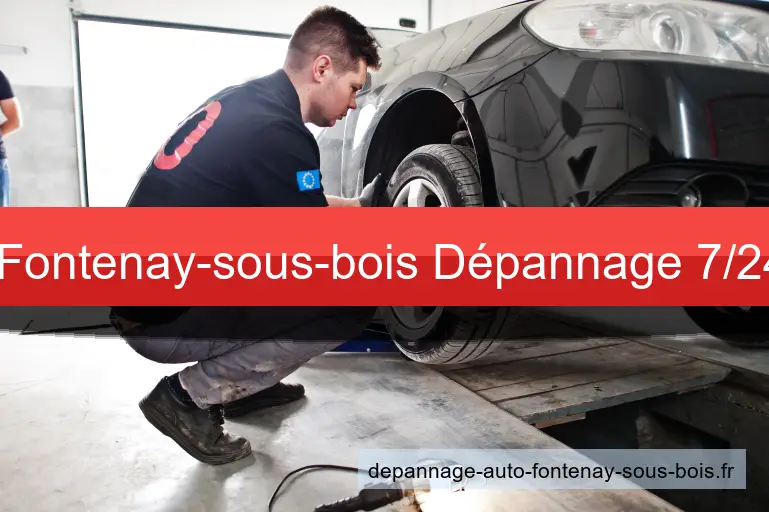 Dépannage et remorquage à Fontenay-sous-bois